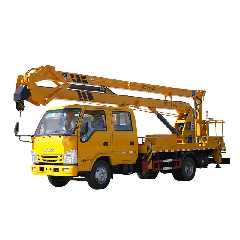 ISUZU ELF Двухрядный 18,5-метровый грузовик для работы на большой высоте ISUZU ELF Двухрядный 18,5-метровый грузовик для работы на большой высоте