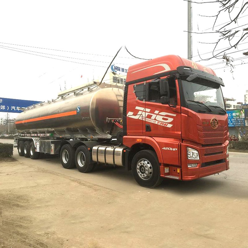 3 Axles 49000L Crude Oil Gasoline Petrol Tanker Semi Trailer 3 Axles 49000L Crude Oil Gasoline Petrol Tanker Semi Trailer