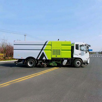 Dongfeng 4x2 Multipurpose 18 ton road sweeper truck