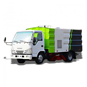 ISUZU 5000Liters вакуумная подметальная машина для уборки дорог