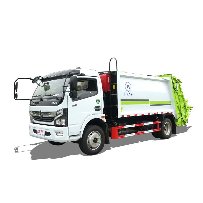 Dongfeng 5Ton 8cbm компрессионный мусоровоз Dongfeng 5Ton 8cbm компрессионный мусоровоз