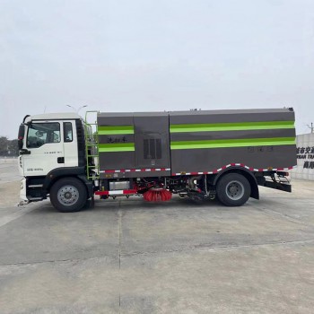 HOWO новая или б/у 4*2 подметальная машина с высоким давлением