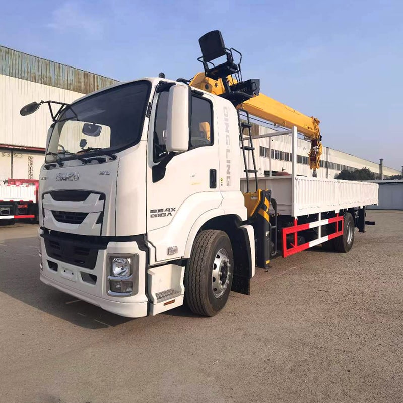 ISUZU 10-тонный гидравлический кран-манипулятор для подъема тяжестей ISUZU 10-тонный гидравлический кран-манипулятор для подъема тяжестей