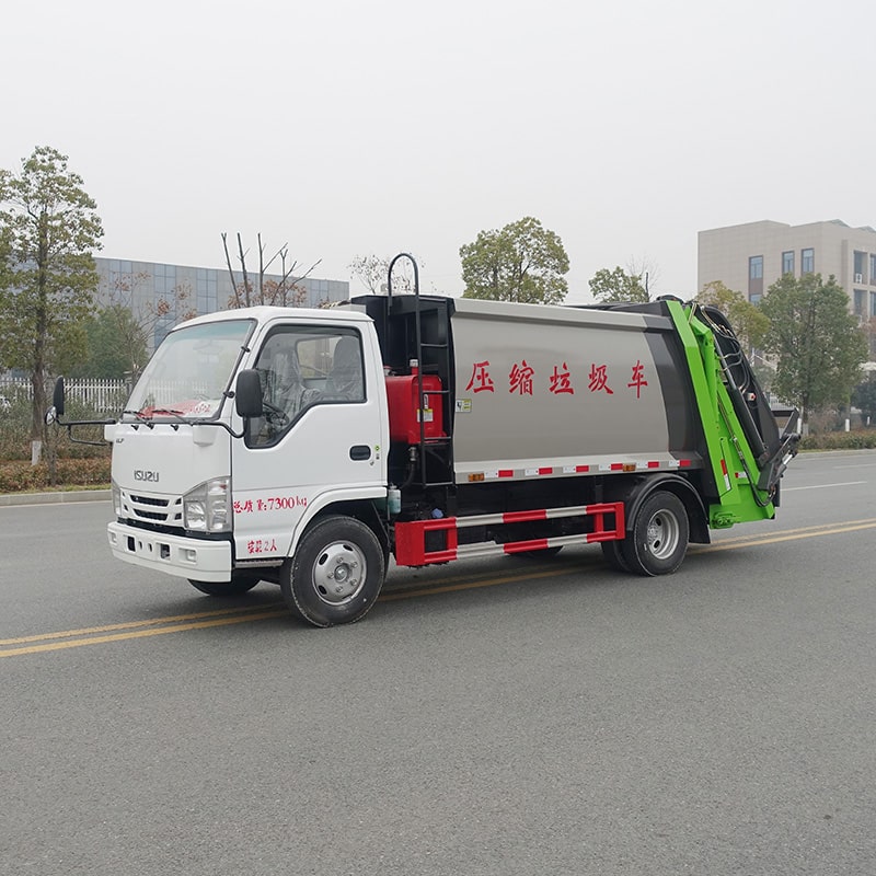 Япония Isuzu 4*2 3-тонный мусоровоз для сбора отходов Япония Isuzu 4*2 3-тонный мусоровоз для сбора отходов