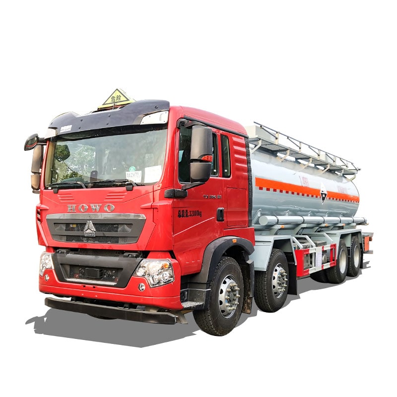 HOWO 8*4 грузовик для перевозки раствора натриевой кислоты HCL HOWO 8*4 грузовик для перевозки раствора натриевой кислоты HCL