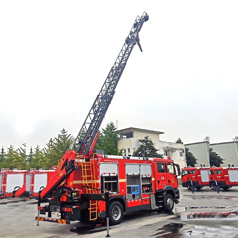 SINOTRUK HOWO new or used 5cbm liftable fire truck price SINOTRUK HOWO new or used 5cbm liftable fire truck price