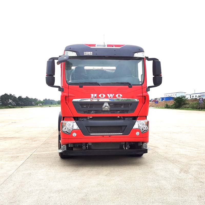 Camion-citerne à eau et mousse Howo 8x4 25 000 L pour pompiers Camion-citerne à eau et mousse Howo 8x4 25 000 L pour pompiers