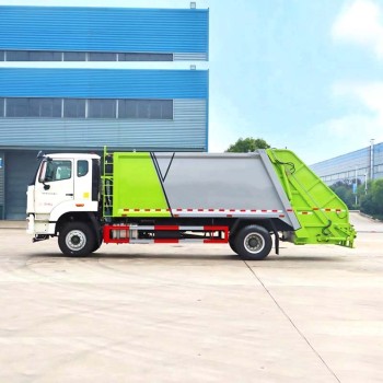 Camion à ordures compacteur Howo 14 m3