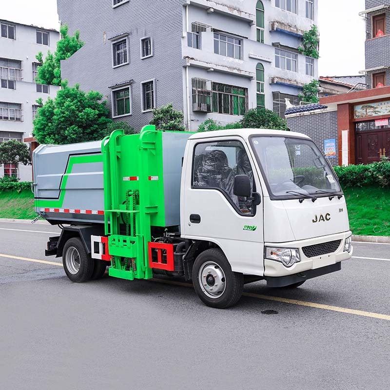 JAC 4*2 Мусоровоз с боковой загрузкой JAC 4*2 Мусоровоз с боковой загрузкой