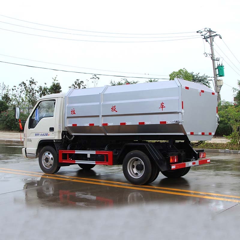 Мусоровоз Foton 5м3 с боковой саморазгрузкой и погрузкой Мусоровоз Foton 5м3 с боковой саморазгрузкой и погрузкой