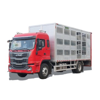 JAC 4*2 aluminum alloy Pig Livestock Transport  Truck