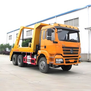 Shacman 17 CBM Swing Arm Trash Truck for Sale