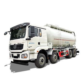 SHACMAN 8*4 dry powder material transport truck