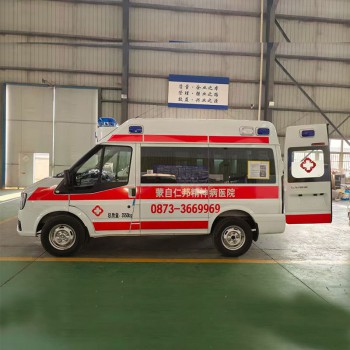 Factory Customized JMC Van Type Monitoring Ambulance