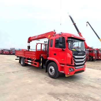 رافعة JAC 4*2 تلسكوبية 7 طن مثبتة على شاحنة للبيع
