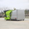 8cbm мобильный мусоровоз с крюковой стрелой и прессованным кузовом 8cbm мобильный мусоровоз с крюковой стрелой и прессованным кузовом