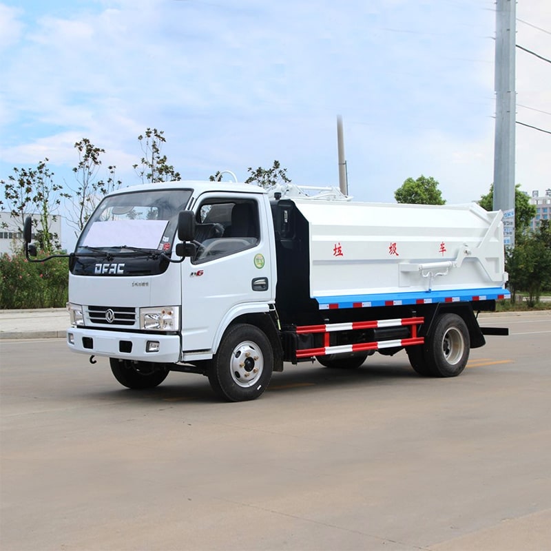 Мусоровоз Dongfeng 4*2 для перевозки отходов Мусоровоз Dongfeng 4*2 для перевозки отходов