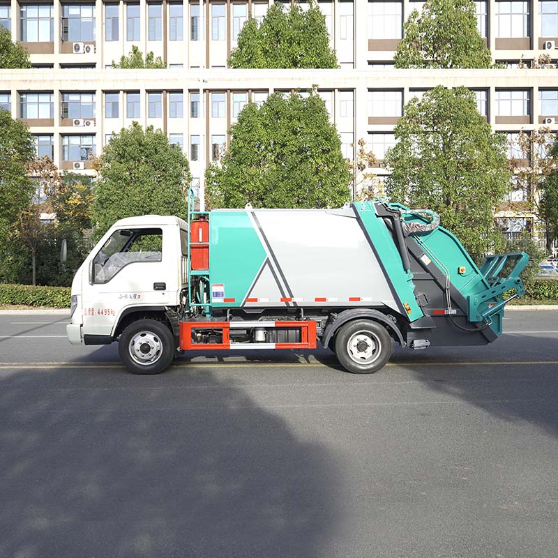 Foton 5cbm Профессиональный прессованный мусоровоз Foton 5cbm Профессиональный прессованный мусоровоз