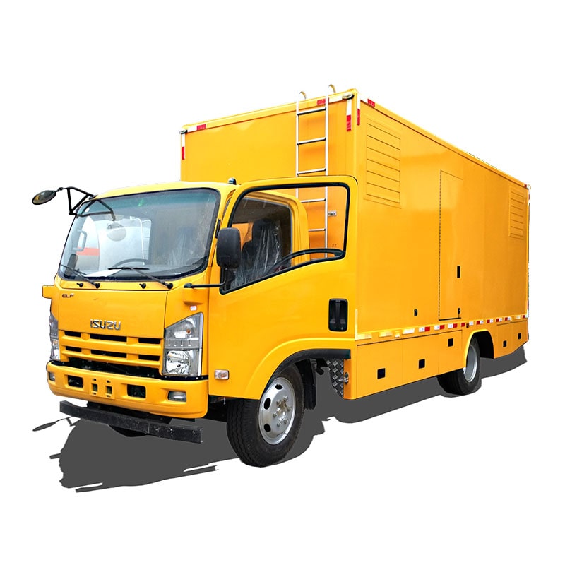 Isuzu 150KW спасательный автомобиль Грузовик с электропитанием Isuzu 150KW спасательный автомобиль Грузовик с электропитанием