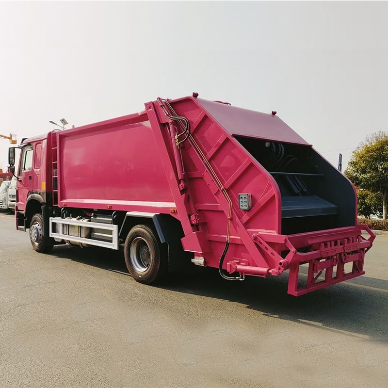 Цена на прессованный мусоровоз Sinotruck 14 CBM 4 x 2 Цена на прессованный мусоровоз Sinotruck 14 CBM 4 x 2