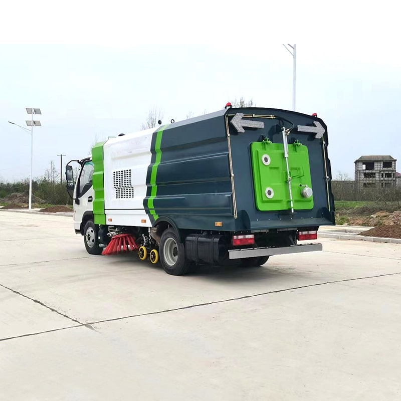 شاحنة شفط الغبار JAC 4*2 شاحنة تنظيف الطرق شاحنة شفط الغبار JAC 4*2 شاحنة تنظيف الطرق