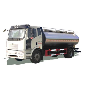 FAW 13000 liters milk and water and oil tank truck