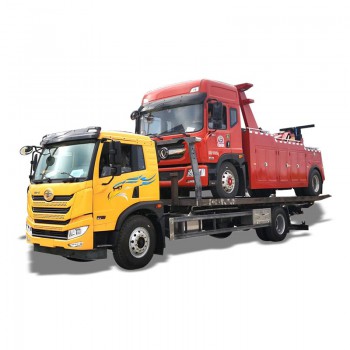 Faw 10ton flatbed road wrecker tow truck