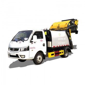 DongFeng 3cbm mini garbage compactor truck