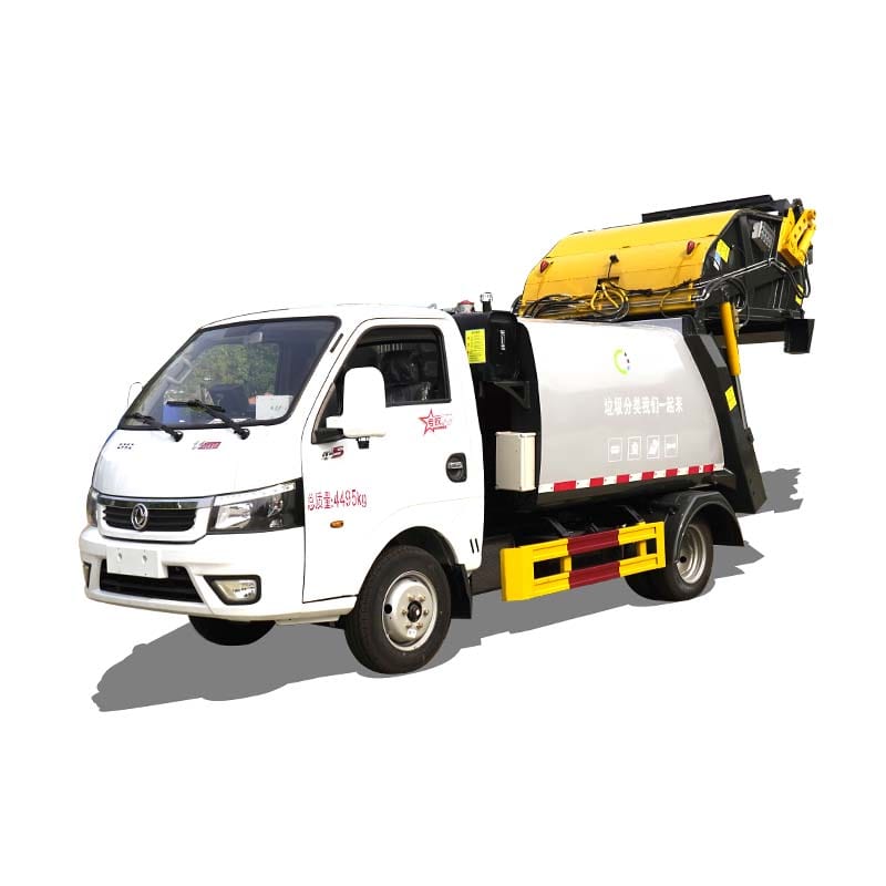 DongFeng 3cbm mini garbage compactor truck DongFeng 3cbm mini garbage compactor truck