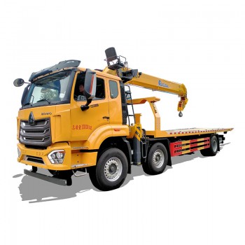 Howo 6x2 12 тонн эвакуатор бортовая платформа