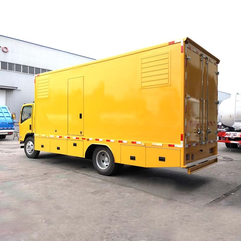 Isuzu 150KW спасательный автомобиль Грузовик с электропитанием Isuzu 150KW спасательный автомобиль Грузовик с электропитанием