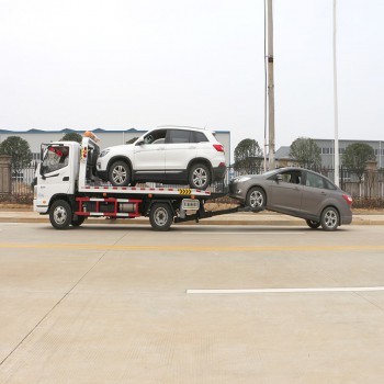 Foton 4x2 hydraulic wrecker tow road recovery truck