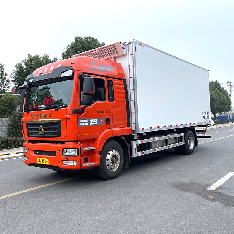 New diesel HOWO 41m3 vegetable truck refrigeration New diesel HOWO 41m3 vegetable truck refrigeration