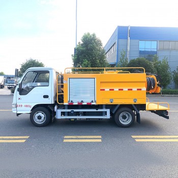 JAC 4*2 high pressure sewage suction cleaning truck