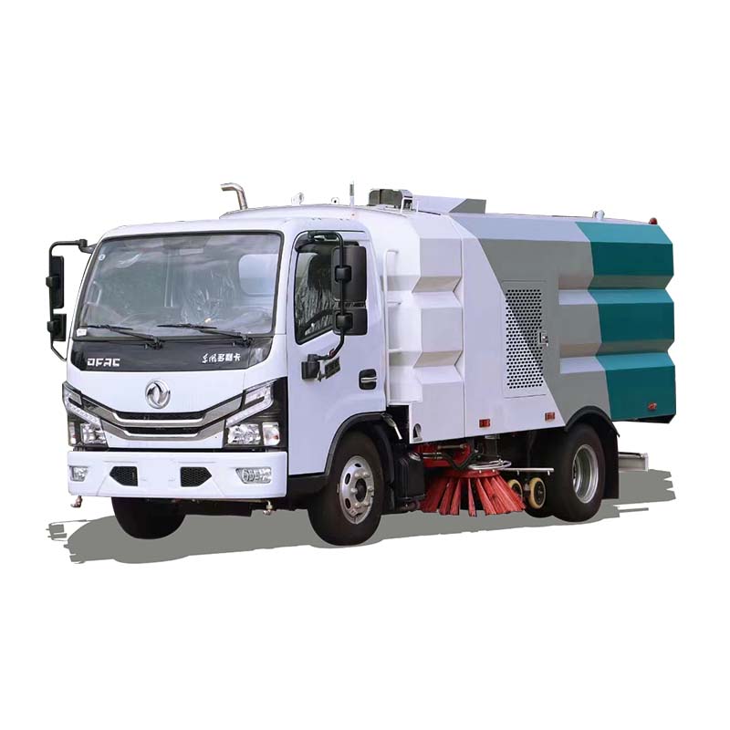 Dongfeng 4x2 Подметально-моечная машина высокого давления Dongfeng 4x2 Подметально-моечная машина высокого давления