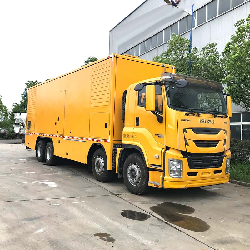 Грузовик аварийного электроснабжения Isuzu 1000 кВт Грузовик аварийного электроснабжения Isuzu 1000 кВт