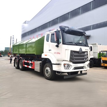 Sinotruck Howo 6x4 25 тонн мусоровоз с откидным бортом
