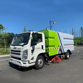 China JMC 4*2 malaysia vacuum road sweeper truck