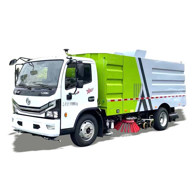DongFeng Дорожная моечная и подметальная машина с вакуумным насосом DongFeng Дорожная моечная и подметальная машина с вакуумным насосом