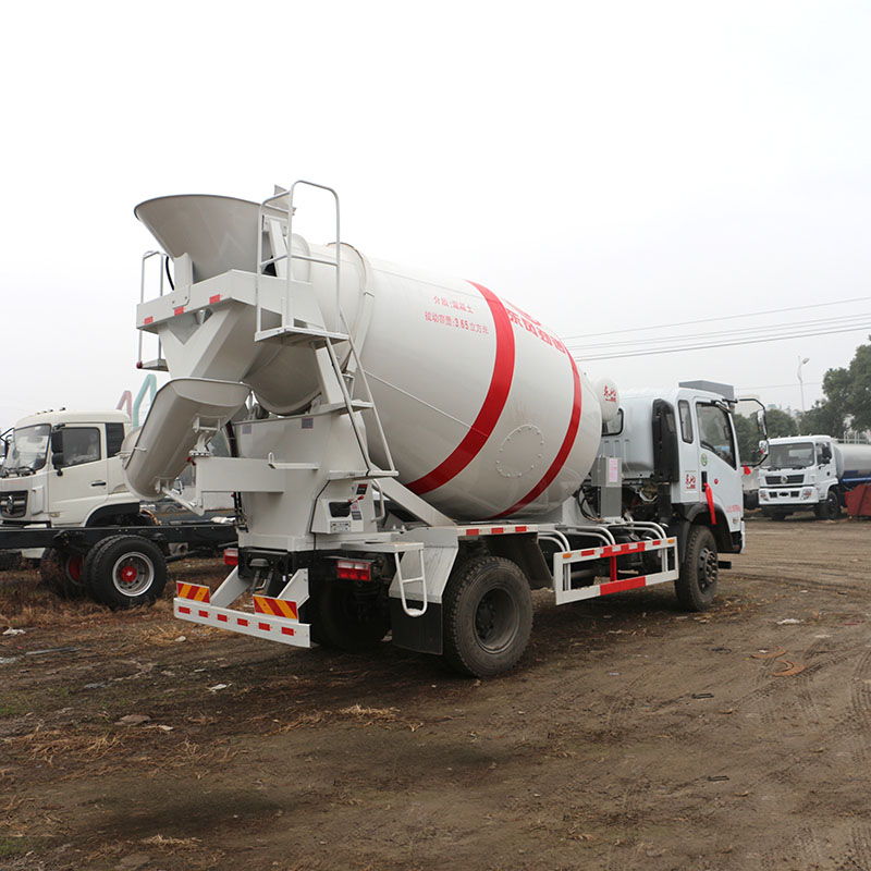 HOWO 4*2 4m3 construction machinery cement mixer truck HOWO 4*2 4m3 construction machinery cement mixer truck