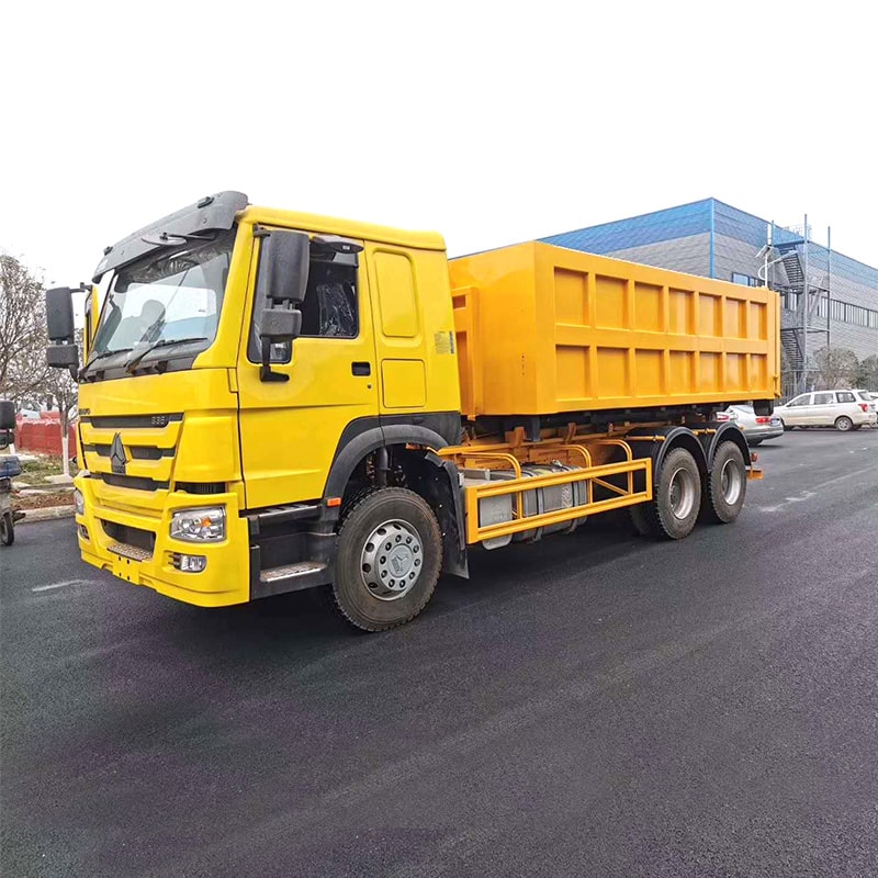 Новый или б/у Howo 6x4 25 тонн мусоровоз Roll Off Новый или б/у Howo 6x4 25 тонн мусоровоз Roll Off