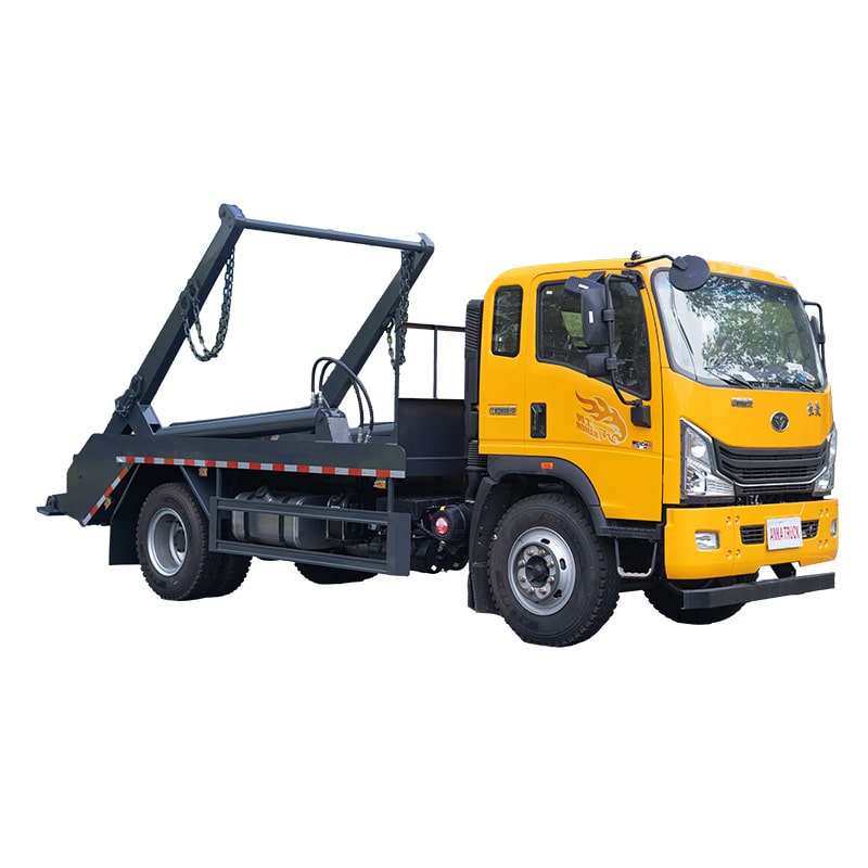 شاحنة نقل النفايات ذات الذراع المتأرجحة من طراز Sinotruk 7CBM شاحنة نقل النفايات ذات الذراع المتأرجحة من طراز Sinotruk 7CBM