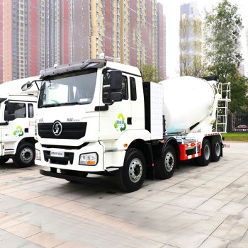 SHACMAN 8*4 8 cubic meters mobile mixer truck for sale