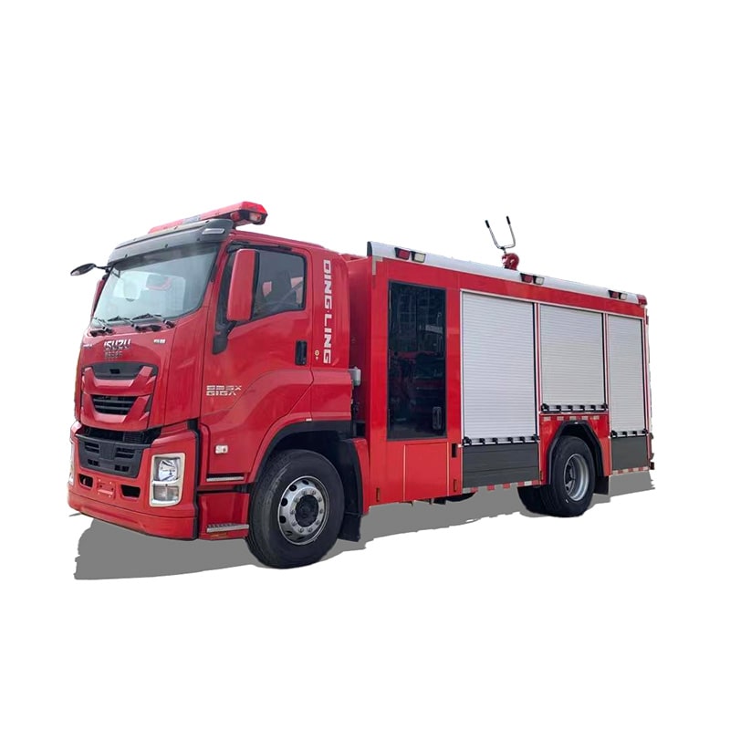 شاحنة إطفاء حرائق ISUZU 4*2 جديدة أو مستعملة بخزان مياه 8 متر مكعب شاحنة إطفاء حرائق ISUZU 4*2 جديدة أو مستعملة بخزان مياه 8 متر مكعب
