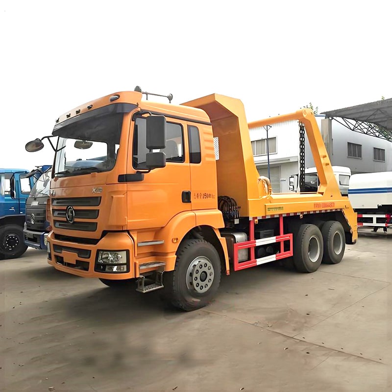 Shacman 17 CBM Swing Arm Trash Truck for Sale Shacman 17 CBM Swing Arm Trash Truck for Sale