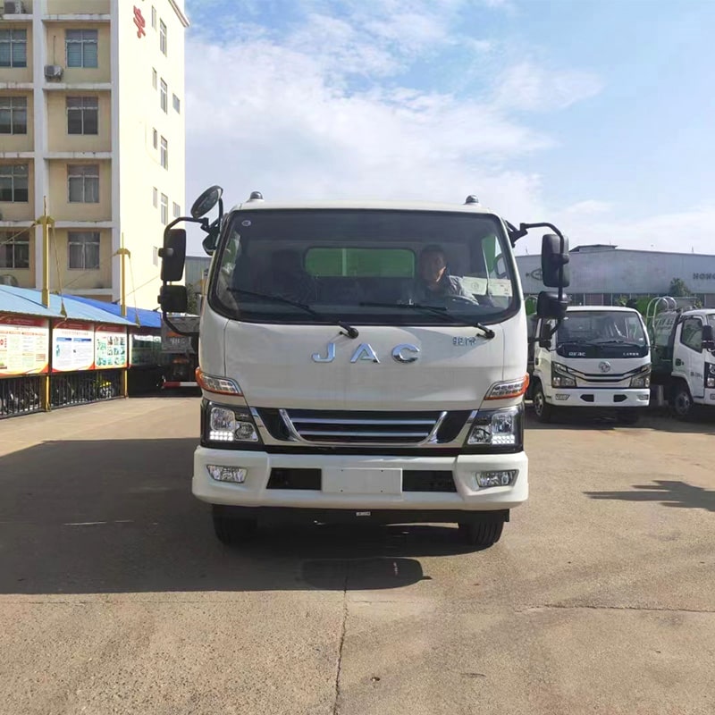 JAC 4*2 4 cbm stainless steel street road sweeper truck JAC 4*2 4 cbm stainless steel street road sweeper truck