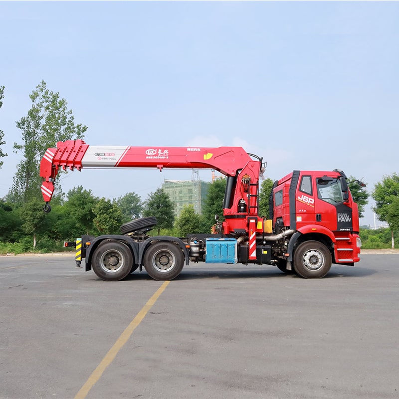 FAW 16 tons telescopic boom truck mounted crane FAW 16 tons telescopic boom truck mounted crane