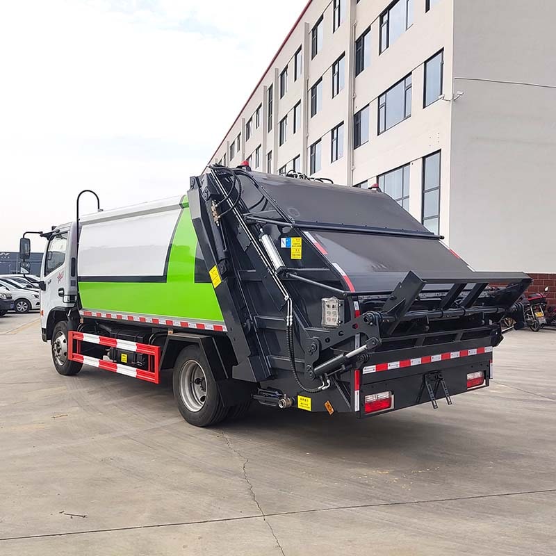 Dongfeng 6ton 9cbm Прессованный мусоровоз Dongfeng 6ton 9cbm Прессованный мусоровоз