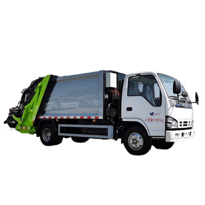 Высококачественный прессованный мусоровоз ISUZU объемом 6 куб. м. Высококачественный прессованный мусоровоз ISUZU объемом 6 куб. м.