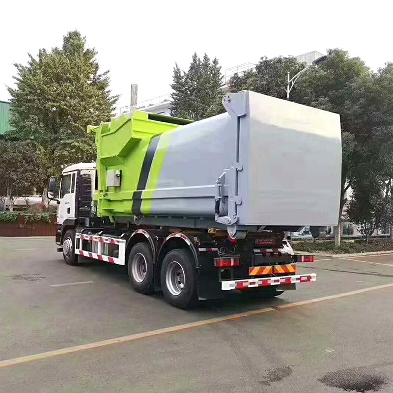 Мусоровоз Sinotruk 25 тонн с гидравлической стрелой Мусоровоз Sinotruk 25 тонн с гидравлической стрелой